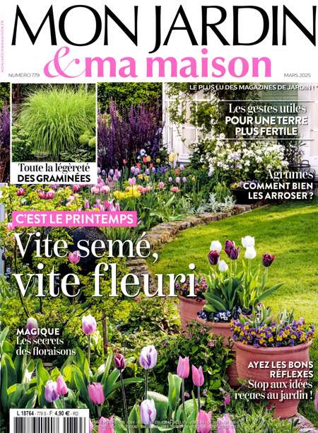 Abonement MON JARDIN ET MA MAISON - Nouvelles plantes, nouveaux produits, chaque mois suivez toute l'actualite jardin et deco. Vous vous promenez dans de merveilleux jardins et vous decouvrez les secrets de jardiniers passionnes. Grace a leurs conseils vous transformez (...)